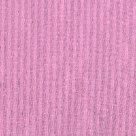 Pink Vertical-Stripe Jacquard, Cotton-Poly