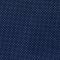 White Dots Poplin, Cotton-Poly, 115 gsm
