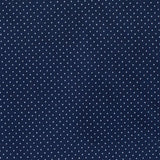 White Dots Poplin, Cotton-Poly