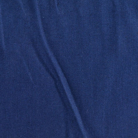 Viscose Linen Woven Fabric, 160 gsm, 142 cm — Navy