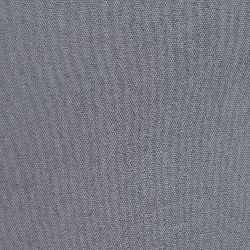 Cotton Polyester Stretch Twill Fabric, 220 gsm, 140 cm — Grey