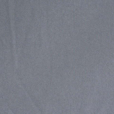 Cotton Polyester Stretch Twill Fabric, 220 gsm, 136 cm — Grey, ref EF-7388