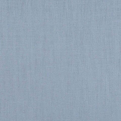 Linen Cotton Woven Fabric, 130 gsm, 142 cm — Blue