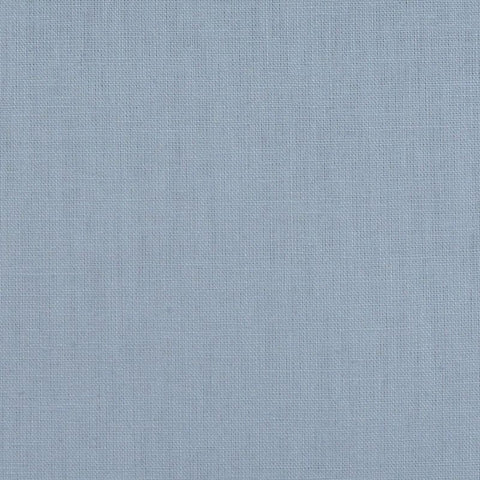 Linen Cotton Woven Fabric, 130 gsm, 142 cm — Blue