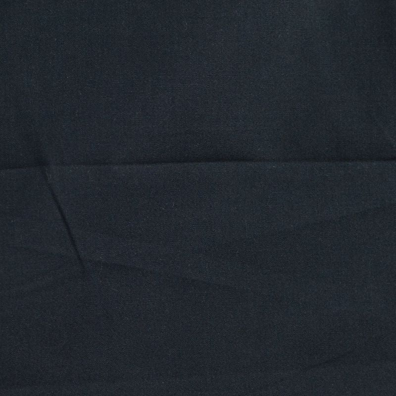 Polyester Cotton Poplin Fabric, 140 gsm, 147 cm — Black