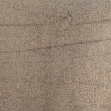 Heathered Brown Marl Twill, Cotton-Poly