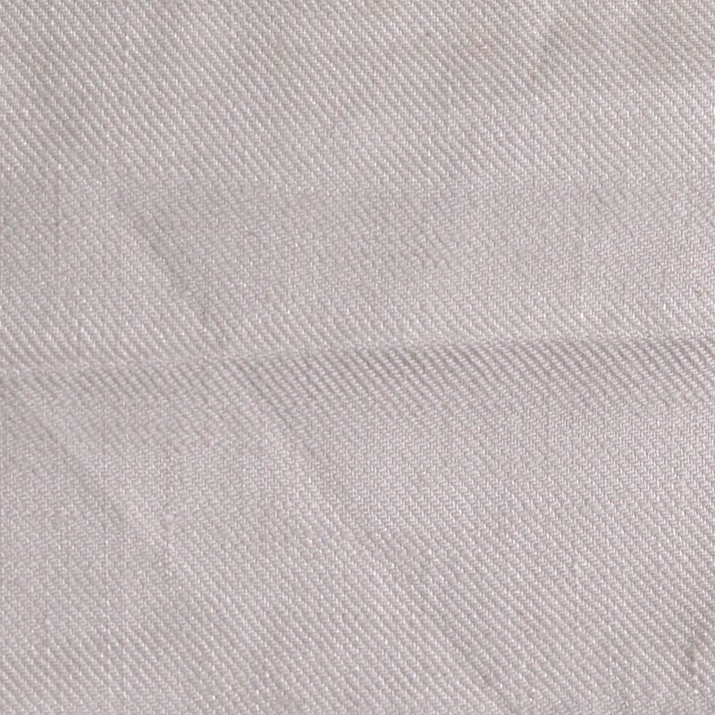 Cotton Linen Stretch Twill Fabric, 205 gsm — Grey