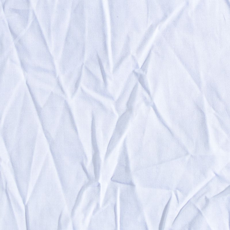 Cotton Polyester Poplin Fabric, 100 gsm — White