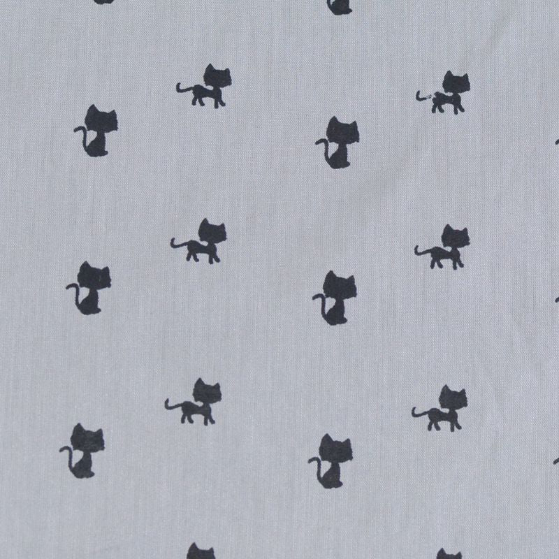 Black Cat Poplin, Cotton