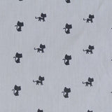 Black Cat Poplin, Cotton