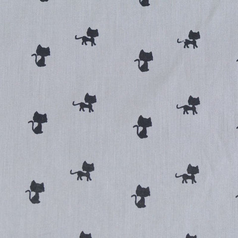 Black Cat Poplin, Cotton