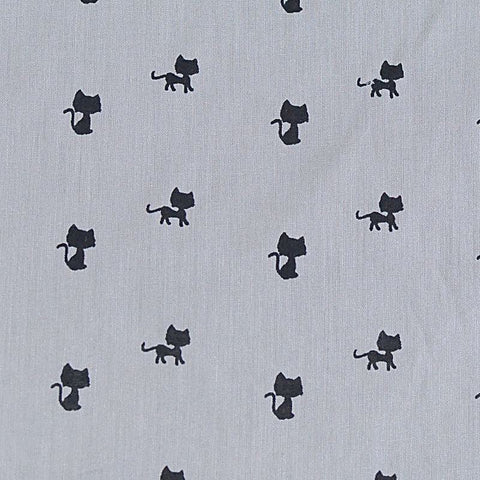 Black Cat Poplin, Cotton