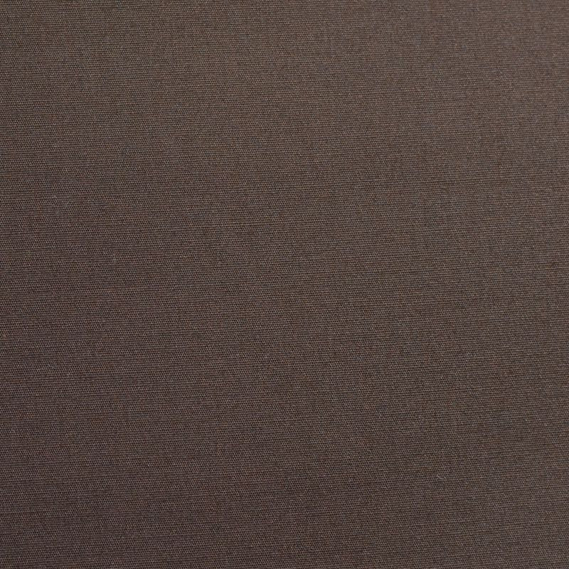 Cotton Stretch Poplin Fabric, 120 gsm, 125 cm — Brown