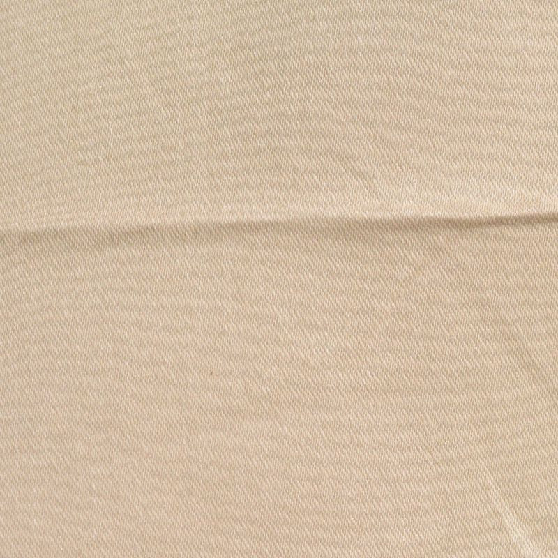 Cotton Stretch Sateen Fabric, 300 gsm, 110 cm — Beige