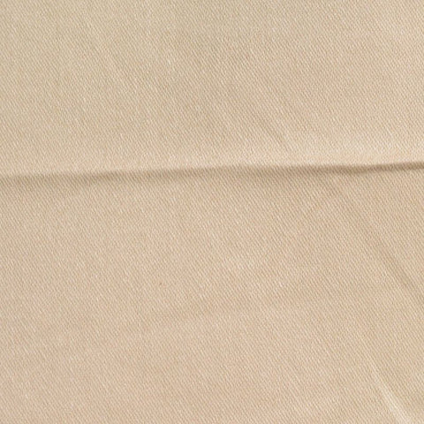 Cotton Stretch Sateen Fabric, 300 gsm, 110 cm — Beige