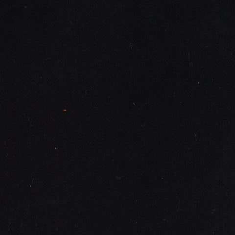 Brushed 100% Cotton Twill Fabric, 189 gsm — Black