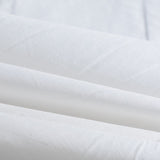 Cotton Stretch Poplin Fabric, 97 gsm, 150 cm — White