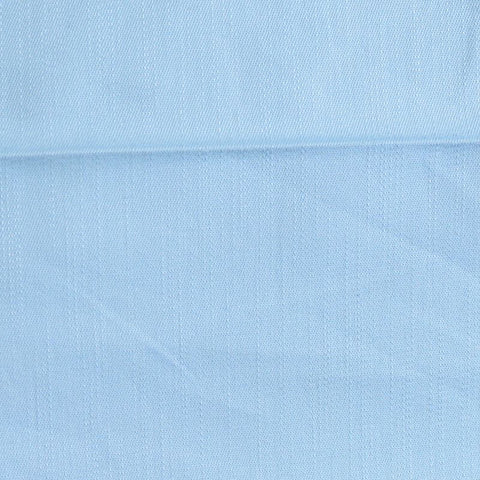 Slub Cotton Stretch Woven Fabric, 265 gsm, 120 cm — Blue
