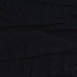 100% Cotton Poplin Fabric, 75 gsm, 150 cm — Black