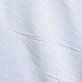 Cotton Stretch Poplin Fabric, 124 gsm, 120 cm — White
