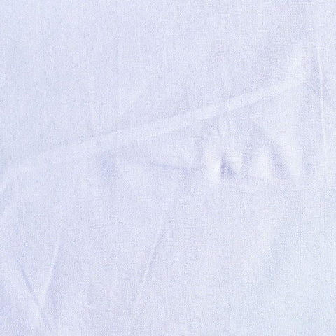 100% Cotton Poplin Fabric, 115 gsm, 147 cm — White