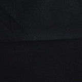 Cotton Stretch Twill Fabric, 290 gsm, 145 cm — Black