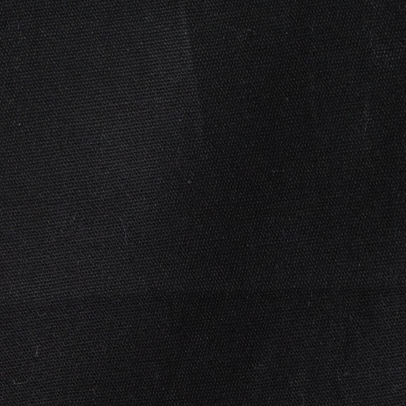 Cotton Stretch Twill Fabric, 230 gsm, 147 cm — Black