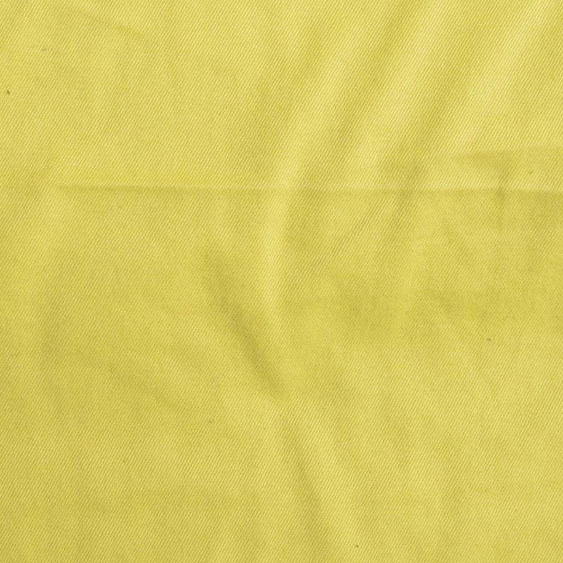 100% Cotton Twill Fabric, 230 gsm, 147 cm — Yellow