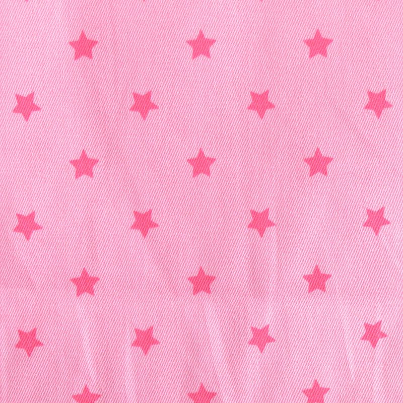 Cotton Stretch Twill Fabric, 250 gsm, 147 cm — Pink
