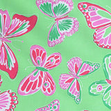 100% Cotton Poplin Fabric, 135 gsm, 147 cm — Green — texture