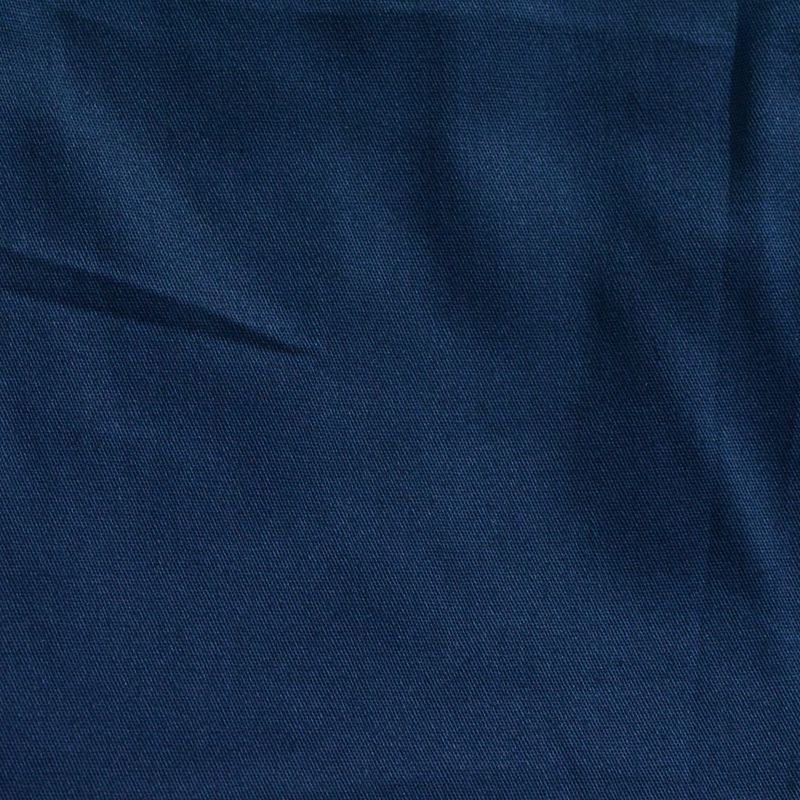 Cotton Stretch Twill Fabric, 150 gsm, 147 cm — Navy