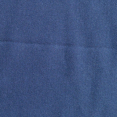 100% Viscose Twill Fabric, 150 gsm, 140 cm — Navy