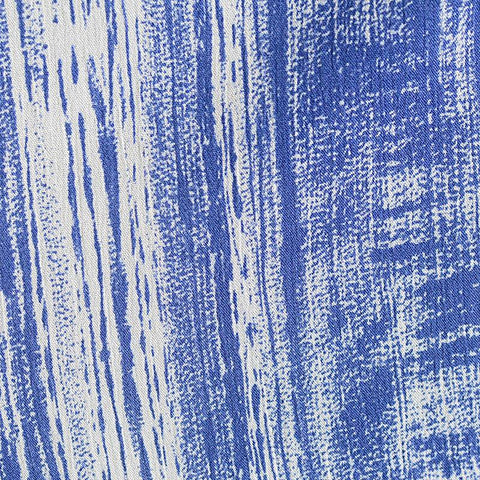 100% Viscose Crepe Fabric, 130 gsm, 130 cm — Blue