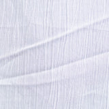 100% Viscose Crepe Fabric, 80 gsm, 145 cm — White