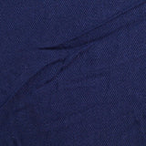 100% Viscose Twill Fabric, 100 gsm, 145 cm — Navy
