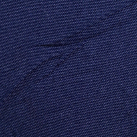 100% Viscose Twill Fabric, 100 gsm, 145 cm — Navy