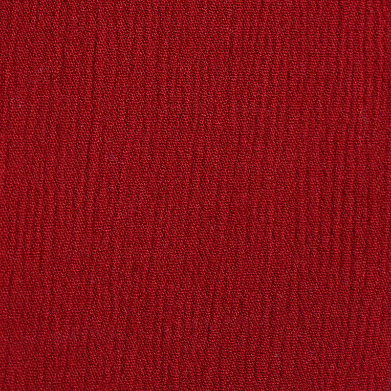 100% Viscose Crepe Fabric, 130 gsm, 130 cm — Red
