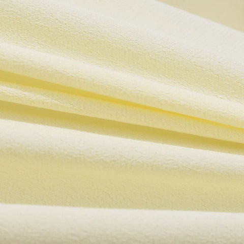 100% Viscose Woven Fabric, 135 gsm, 133 cm — Yellow
