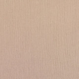 100% Viscose Crepe Fabric, 130 gsm, 128 cm — Beige