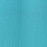 100% Viscose Crepe Fabric, 130 gsm, 128 cm — Blue, ref EF-7696 — texture