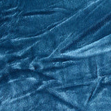 Polyester Stretch Fleece Fabric, 240 gsm, 170 cm — Navy — texture