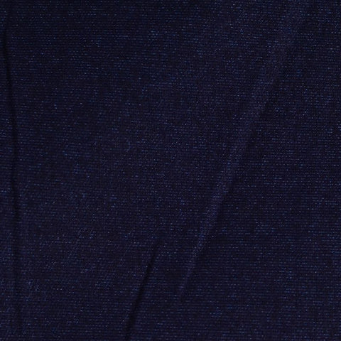 Dark Blue Marl Denim, Cotton, 173 cm
