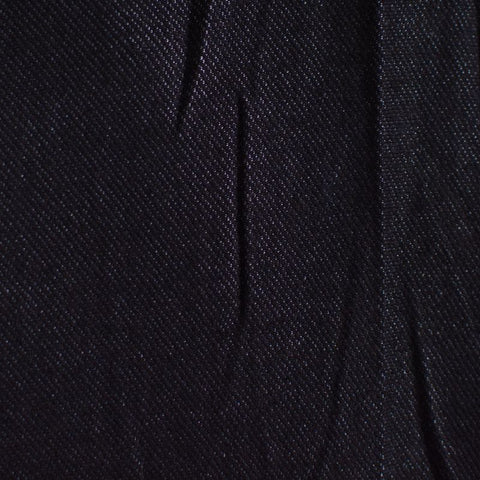 100% Cotton Denim Fabric, 165 cm — Black