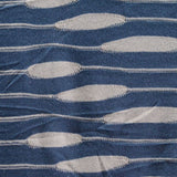 Blue Stripes Jacquard, Polyester