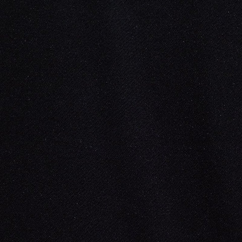 Nylon Viscose Stretch Bengaline Fabric, 250 gsm, 150 cm — Black