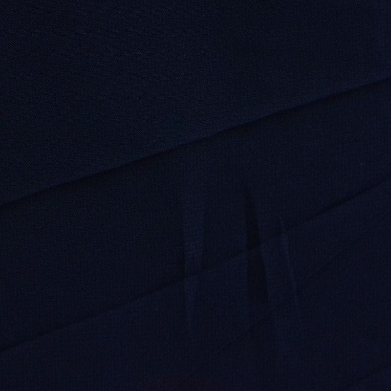 100% Polyester Chiffon Fabric, 60 gsm, 150 cm — Navy