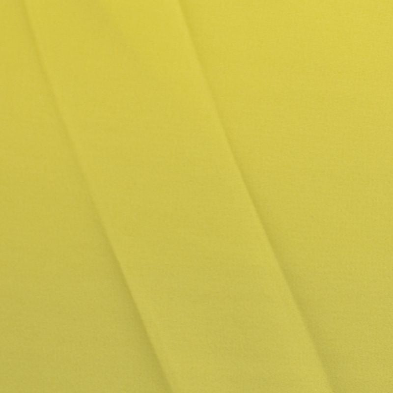 100% Viscose Woven Fabric, 100 gsm, 130 cm — Yellow
