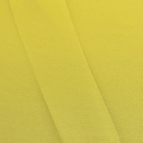 100% Viscose Woven Fabric, 100 gsm, 130 cm — Yellow