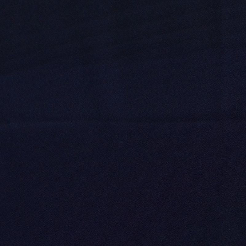 Deep Navy Linen-Look, Polyester