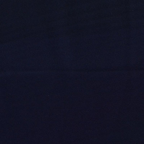 100% Polyester Linen-Look Fabric, 115 gsm, 150 cm — Navy, ref EF-7925